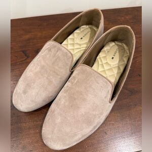 Birdies Taupe Suede Flats